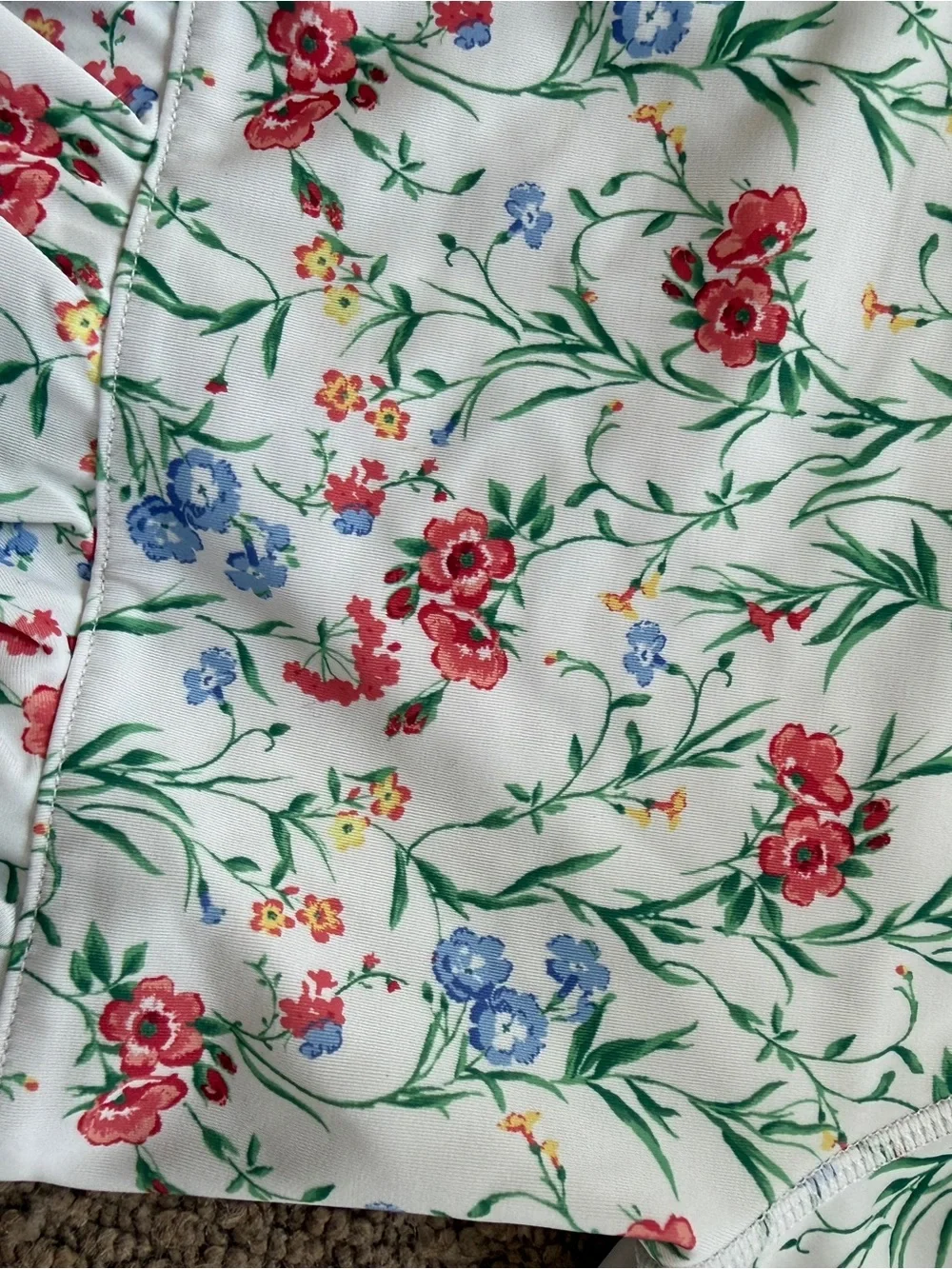 Janie and Jack Floral Girls Rashguard